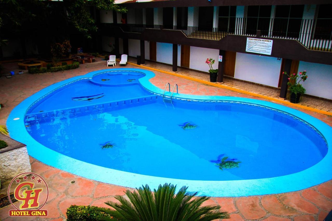 Tecomán Hotel Gina מראה חיצוני תמונה